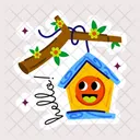 Tree Birdhouse  Symbol