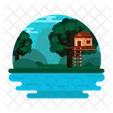 Tree Cabin  Icon