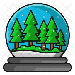 Tree crystal ball  Icon
