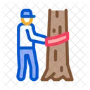 Tree Felling Lumberjack Icône