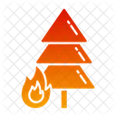 Tree Fire Forest Fire Wildfire Icon