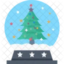 Tree Globe Christmas Decorations Icon