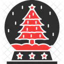 Tree Globe Christmas Decorations Icon