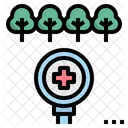 Forest Health Check Icon