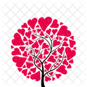 Heart Tree Love Icon
