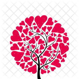 Tree Heart Abstraction  Icon