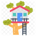 Tree House House Tree Icon
