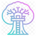 House Tree Kid Baby Childhood Icon