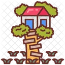 Tree House Tree Fort Tree Playhouse Icon