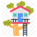 Tree House House Tree Icon