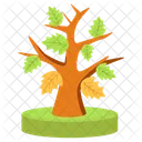 Tree Hardwood Forest Icon