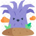 Tree Halloween Scary Icon