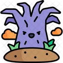 Tree Halloween Scary Icon