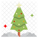 Tree Christmas Xmas Icon