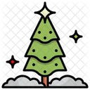 Tree Christmas Xmas Icon