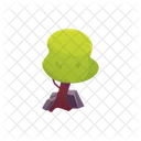 Tree Plant Trunk Icon