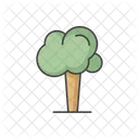 Tree Oak Modern Icon