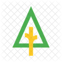 Tree Triangular Icon