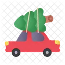 Tree Christmas Tree Transportation Icon