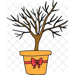 Tree in pot  Icon