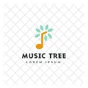 Music Tree Tree Tag Tree Label Icon