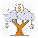 Tree Money Icon