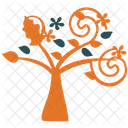 Tree of spirals  Icon