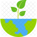 Tree On Earth  Icon