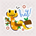 Tree Snake  Icon