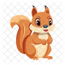 Squirrel Icons Ground Squirrel Cute Squirrel Icon