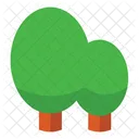 Foliage And Floral Tree Wood Icon
