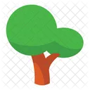 Foliage And Floral Tree Wood Icon