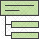 Tree Structure Files Hierarchy Icône