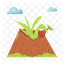 Nature Stump Forest Icon