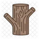 Tree Trunk Bark Icon