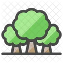 Trees Forest Wood Icon