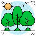 Trees Plants Nature Icon