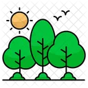 Trees Plants Nature Icon