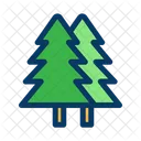 Christmas Trees Pine Trees Nature Icon