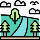 Trees Nature Adventure Icon