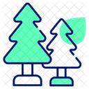 Trees Forestry Greenery Icon