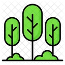 Trees Forest Ecology Icon