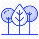 Trees Forest Ecology Icon