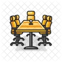 Besprechung Buro Geschaft Symbol