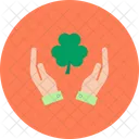 Shamrock Trois Trefle Icône