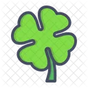 Shamrock Quatre Trefle Icône