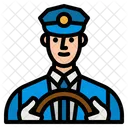 Fahrer Taxi Transport Symbol