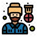 Fahrer Pilot Avatar Symbol