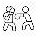Treinador De Boxe Ícone