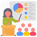 Treinamento Pratica Escolaridade Ícone